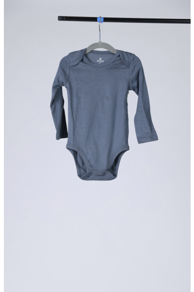 Honest Blue Baby Onesie